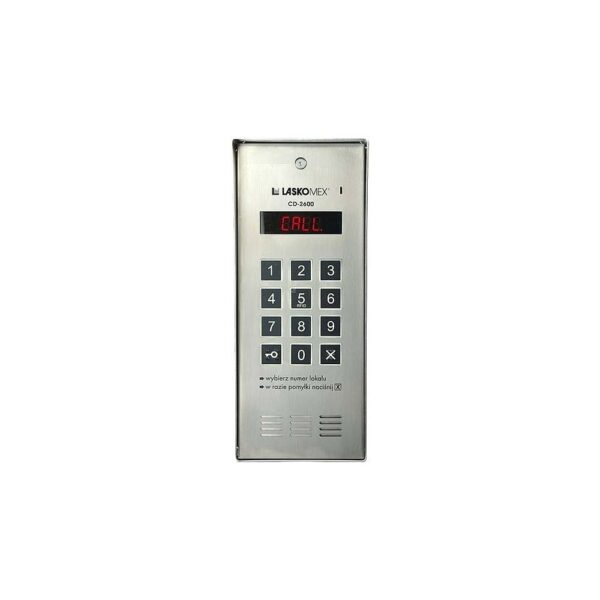 CD-2600R INOX Laskomex telefonilukukomplekt RFID lugejaga, roostevaba teras - Image 2